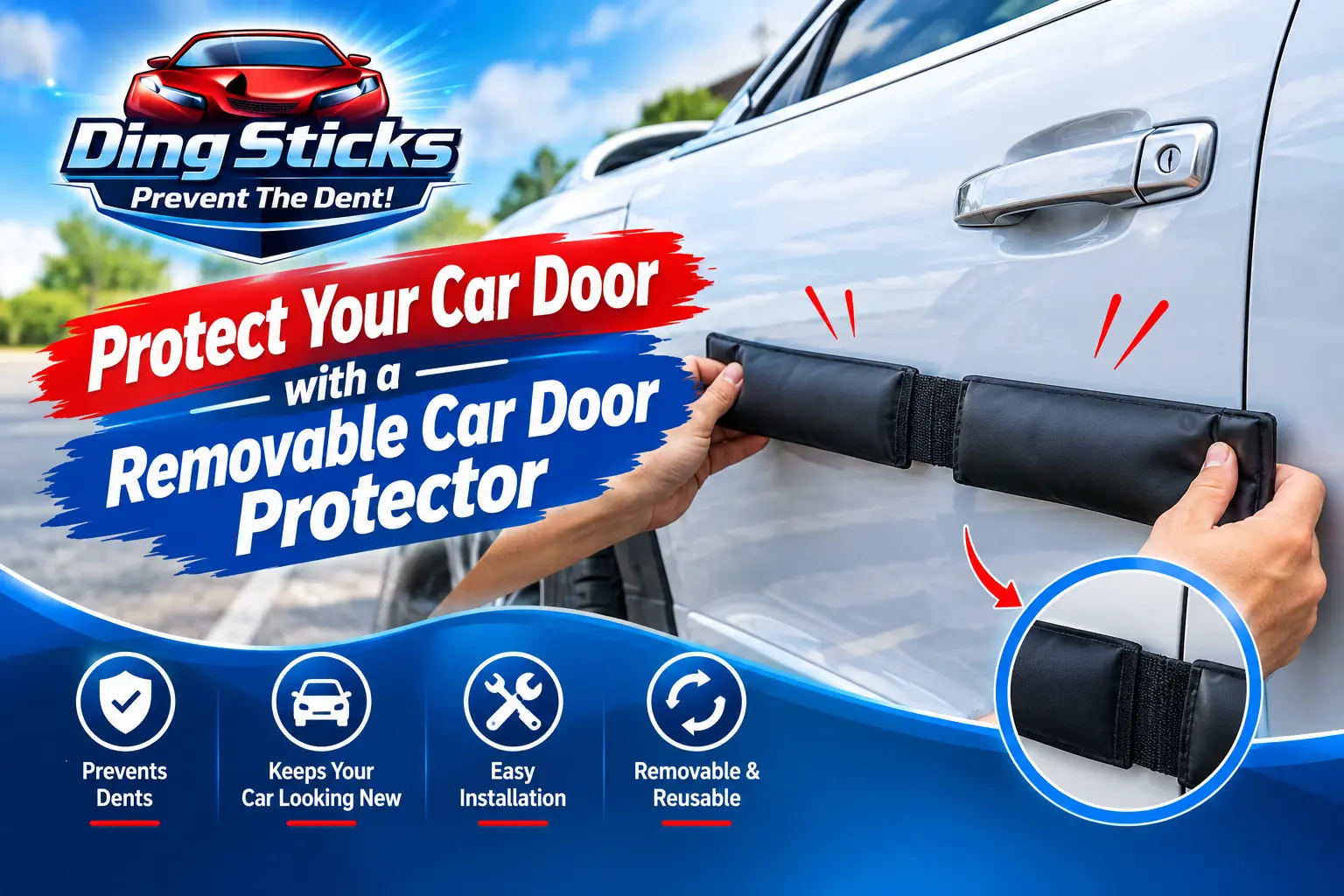 Removable Car Door Protector: A Complete Guide to Parking Lot Ding Protection