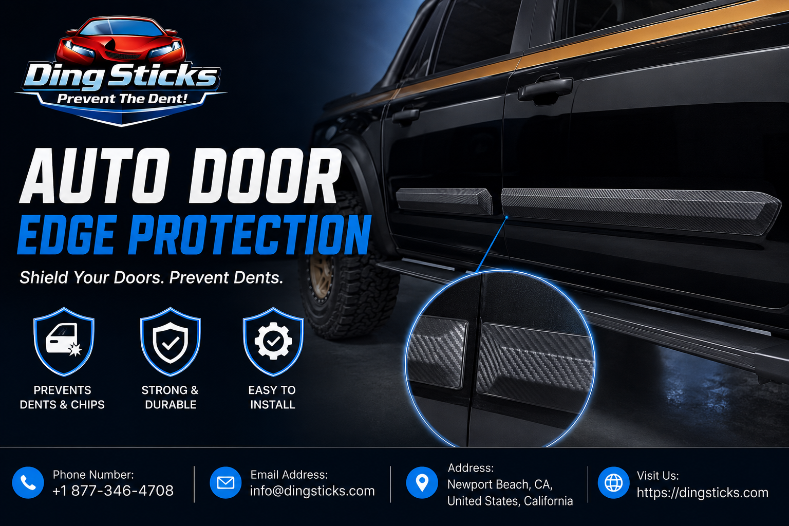 Enhance Vehicle Protection With High-quality and Modern Auto Door Edge Protection