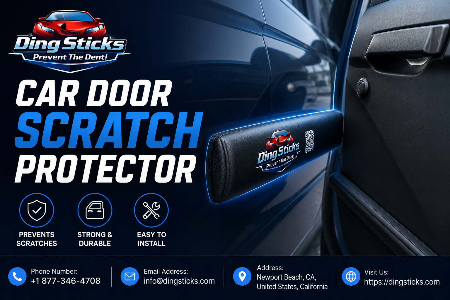 Keep Your Vehicle Looking Better With Rough & Tough Car Door Scratch Protector